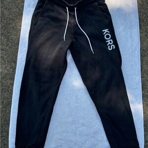 Michael Kors Black Joggers Tapered Fit